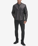 Men's Leather Moto Jacket