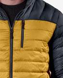 Men's Colorblocked Packable Down Blend Jacket