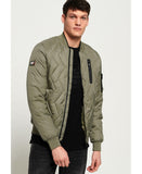 Zig Zag Quilt Bomber Jacket