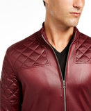 Men's Quilted Bomber Jacket