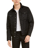 Men's Animal Print Trucker Jacket
