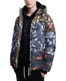 Men's Camo Mix Puffer Jacket