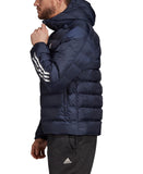 Men's 3-Stripe Hooded Puffer Jacket