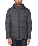 Men's Heathered Puffer Jacket