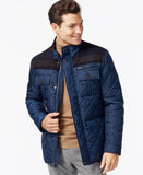 Mixed Media Quilted Jacket