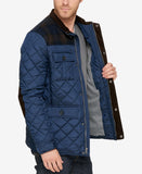 Mixed Media Quilted Jacket
