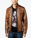 Men's Jones Two-Tone Faux-Leather Jacket