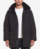 Men's Long Hooded Bomber Jacket
