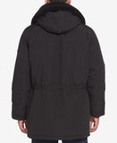 Men's Long Hooded Bomber Jacket